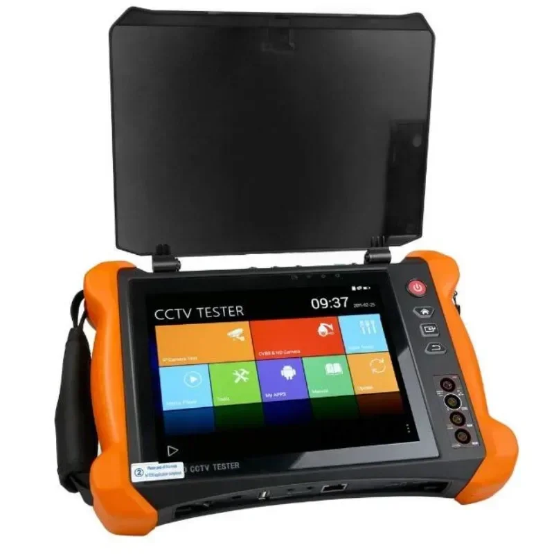 X9 HD CCTV Tester Monitor H.265 4K CVBS AHD CVI TVI SDI  8MP IP Camera tester VFL TDR WIFI ONVIF HDMI Multimeter fiber