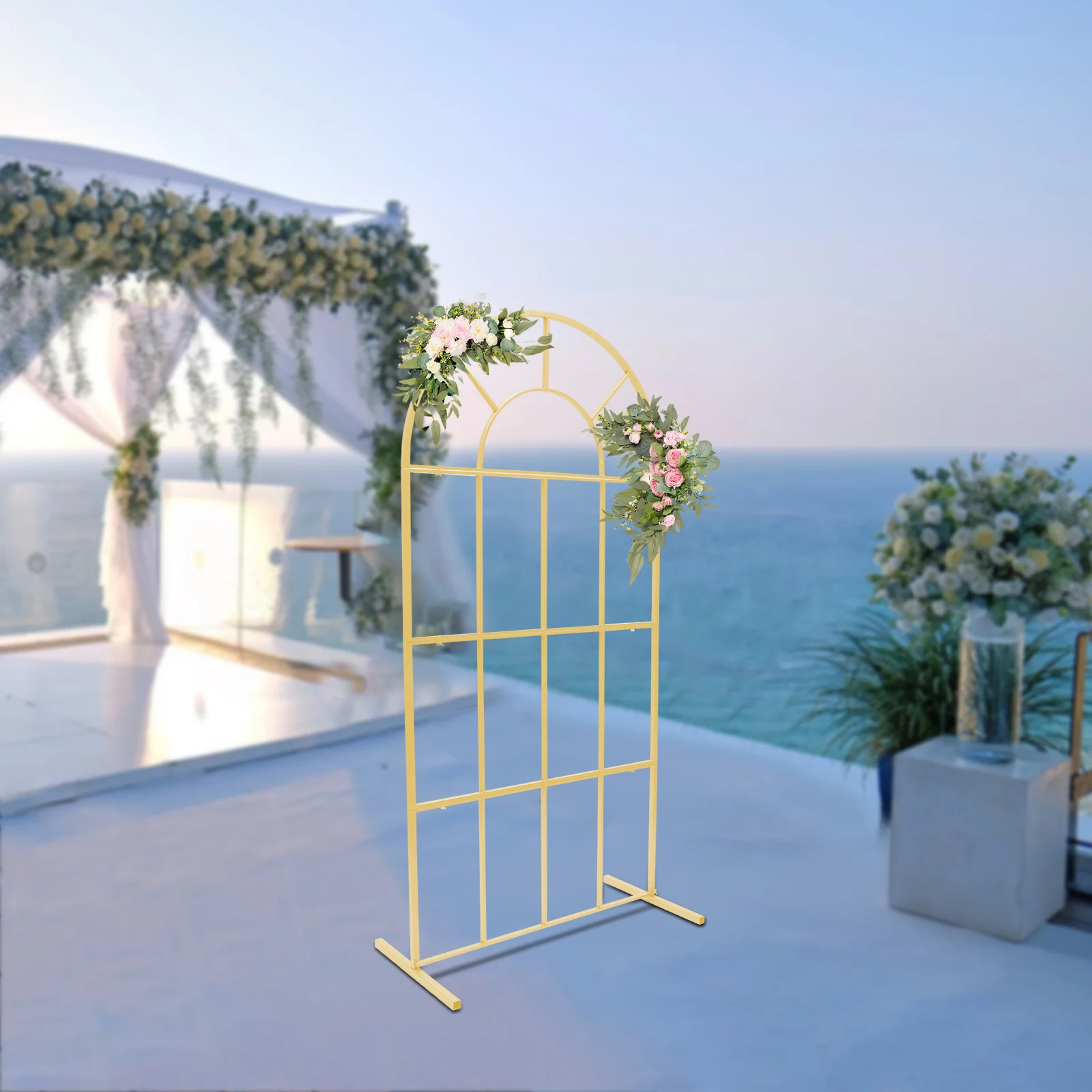 Blume mit C – Der perfekte Hochzeitsbogen für eine romantische Traumhochzeit