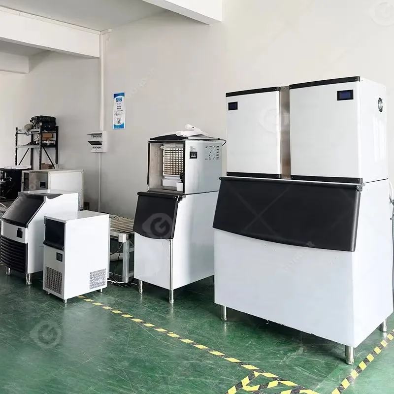 Airo Granular Ice Cube Maker Making Automatic 95 100 120 150 200 220 300 500 1000 2000 Kg 1 Ton Machine in China