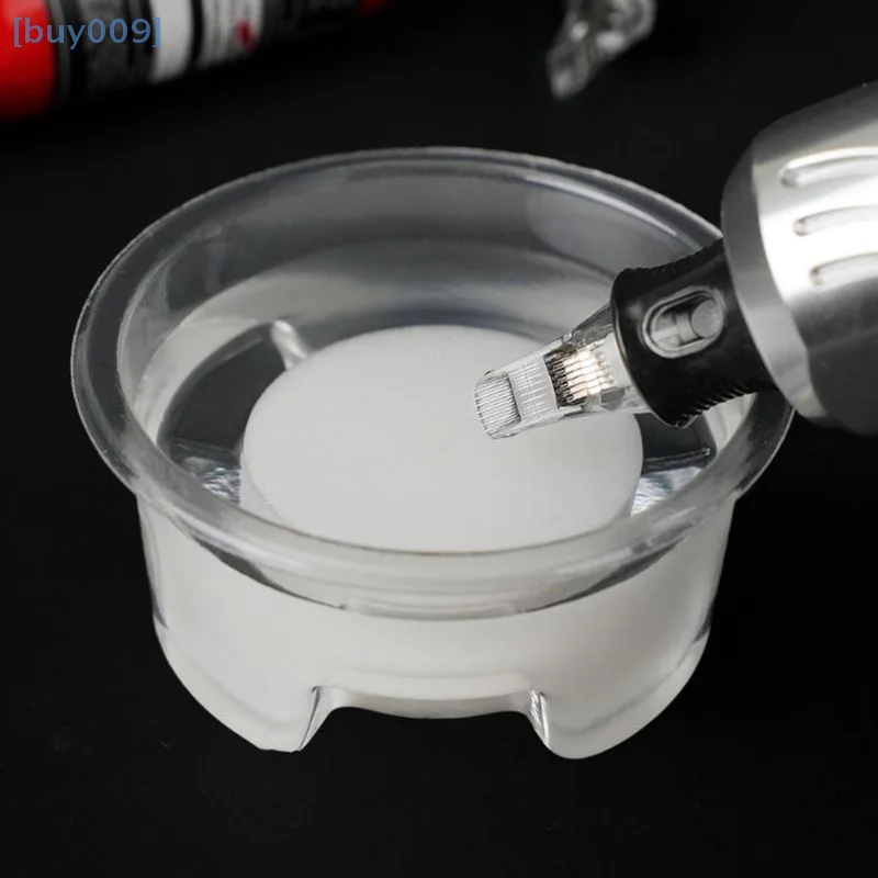 【buy009】20 قطعة من أغطية إسفنجية إسفنجية للاستعمال مرة واحدة لإبرة الوشم وخرطوشة طرف مستلزمات كوب تنظيف الرغوة #6