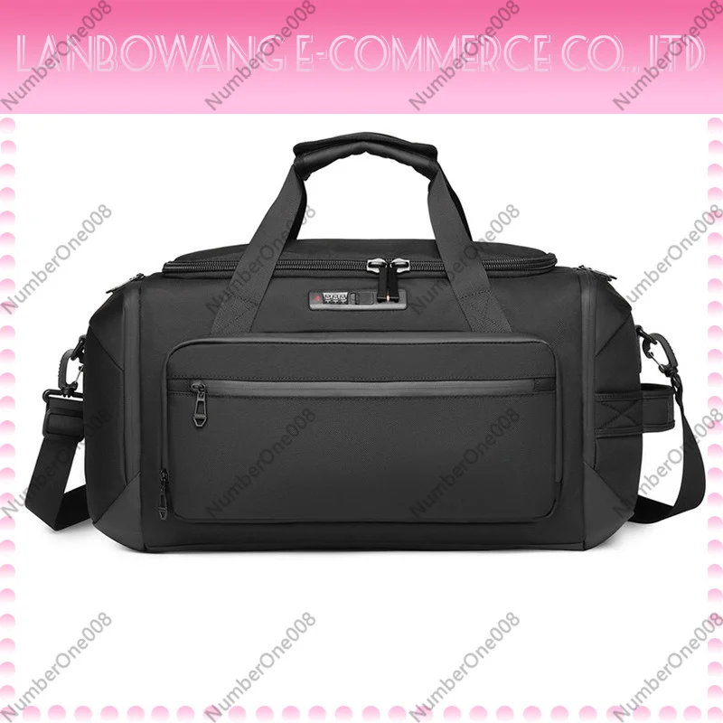 Large Capacity Water Resistant Men Travel Duffle Bag Dry Wet Separate For Gym Fitness Short Business Trip