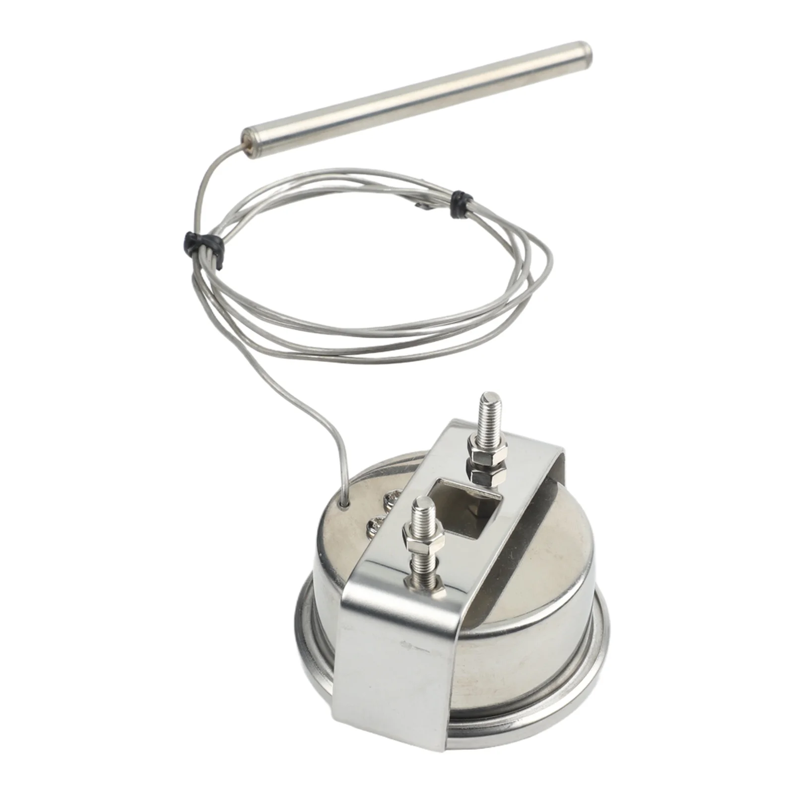 Stainless Steel Oven Thermometer With Probe 0℃-600℃ For Ovens Boilers Pressure Capillary Thermometer Home Improvement Heating