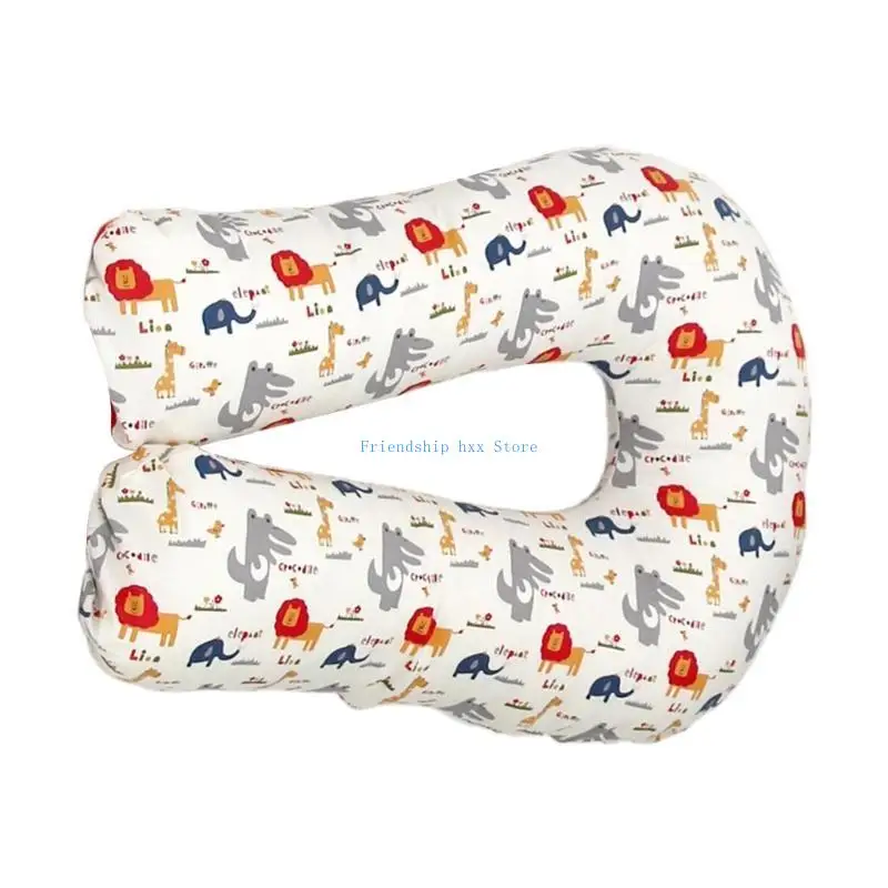 

F1CB Baby Pillows Pillow Neck Support Cushions Infant Newborns Cotton Throw Pillow Hug Pillow