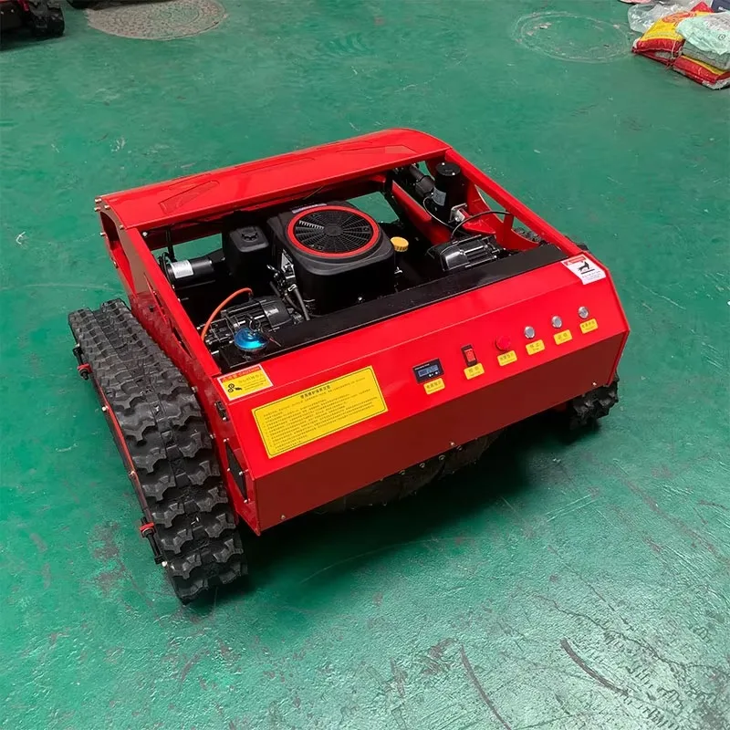 

High Quality Mini Remote Control Robotic Lawn Mower Option for Grass in Farms and Gardens