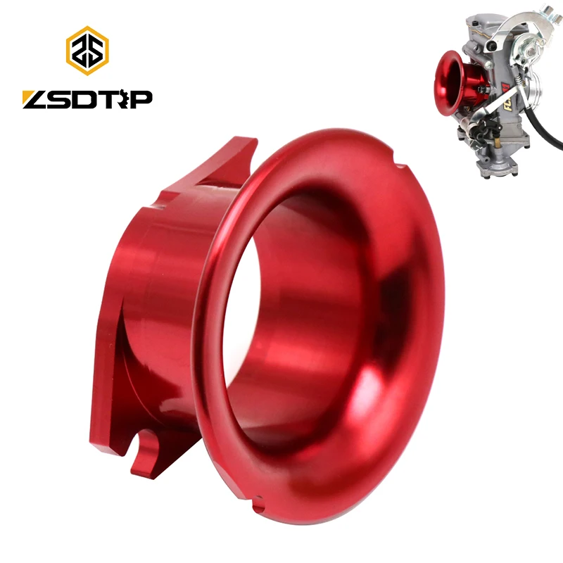 ZSDTRP CNC Aluminum FCR37/39/41 Velocity Stack for FCR Carburetor Air Funnel Air Filter