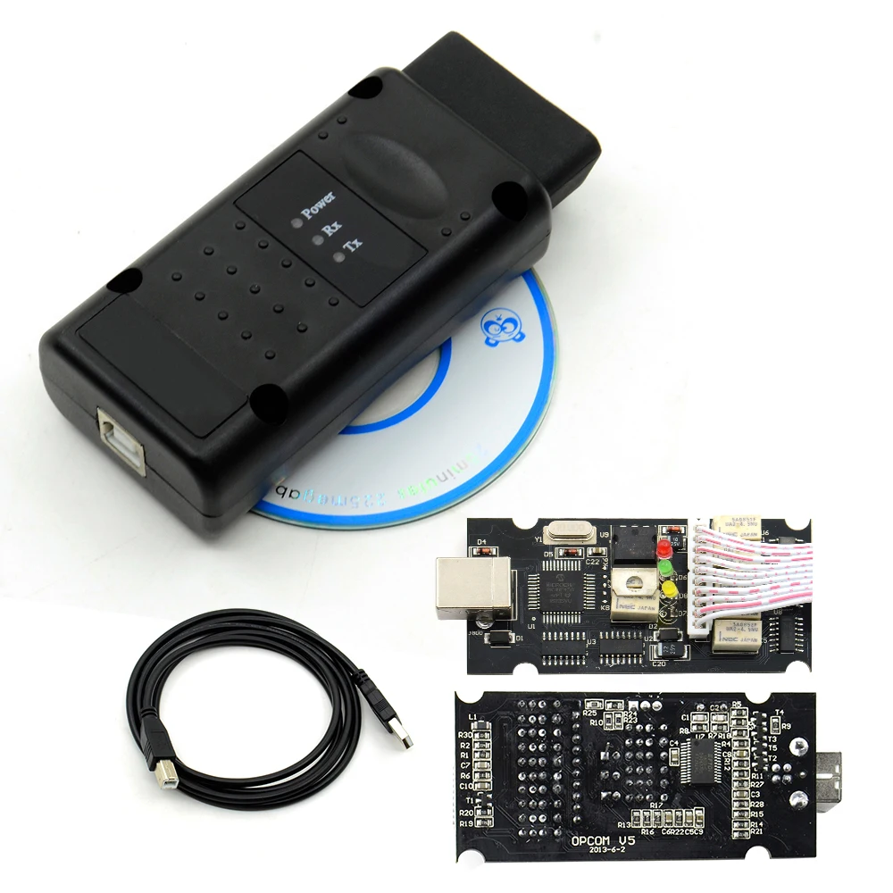 NEW V1.99 FOR OPCOM V5 For Opel 2021 OP COM FTDI FT232RL flash firmware update Car Diagnostic Cable OP-COM PIC18F458 CAN BUS OBD