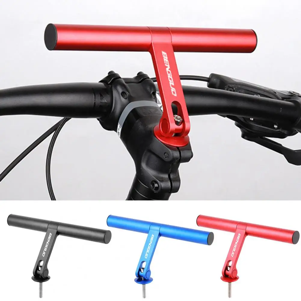 Handlebar Extender for Mountain Bike Anodized Aluminum Alloy Stem Extension Bracket Aluminum Alloy Bicycle for 180-degree