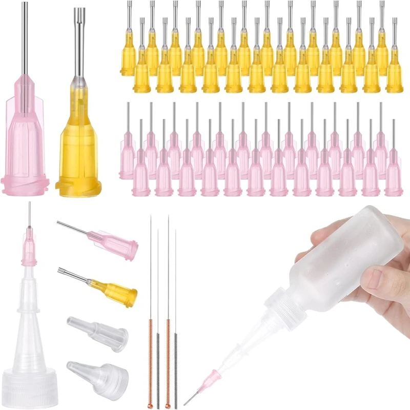 NEW-24 Pcs Precision Applicator Caps For Acrylic Paint Bottle Car Paint Applicator For Craft Art Acrylic Painting Project