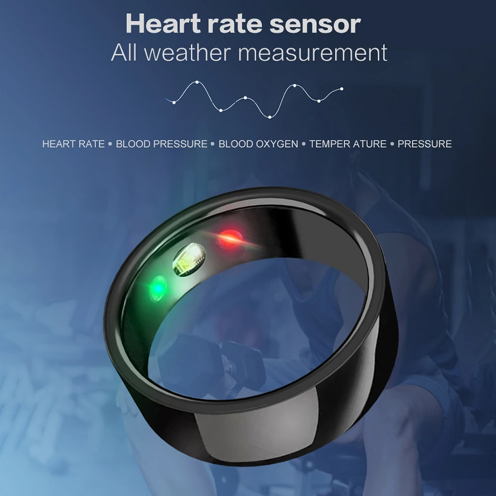 Умное Кольцо SR200, смарт-трекер здоровья, умное переносное устройство, Bluetooth, монитор пульса, сна, артериального давления для Android IOS