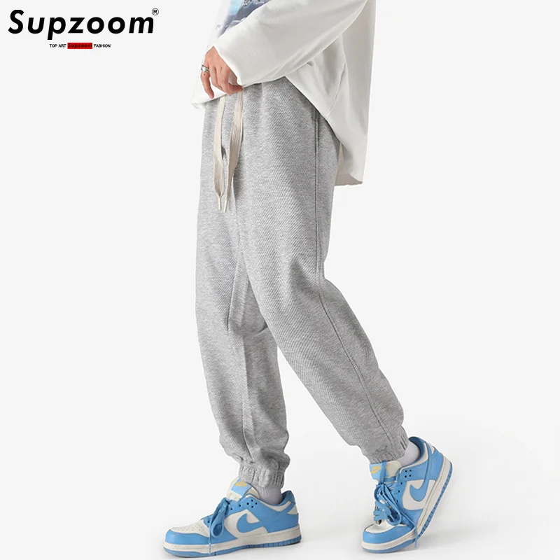 

Fashion New Top Arrival Trend Versatile Leisure Trousers Elastic Waist Loose Casual Pants Autumn And Winter Sweatpants
