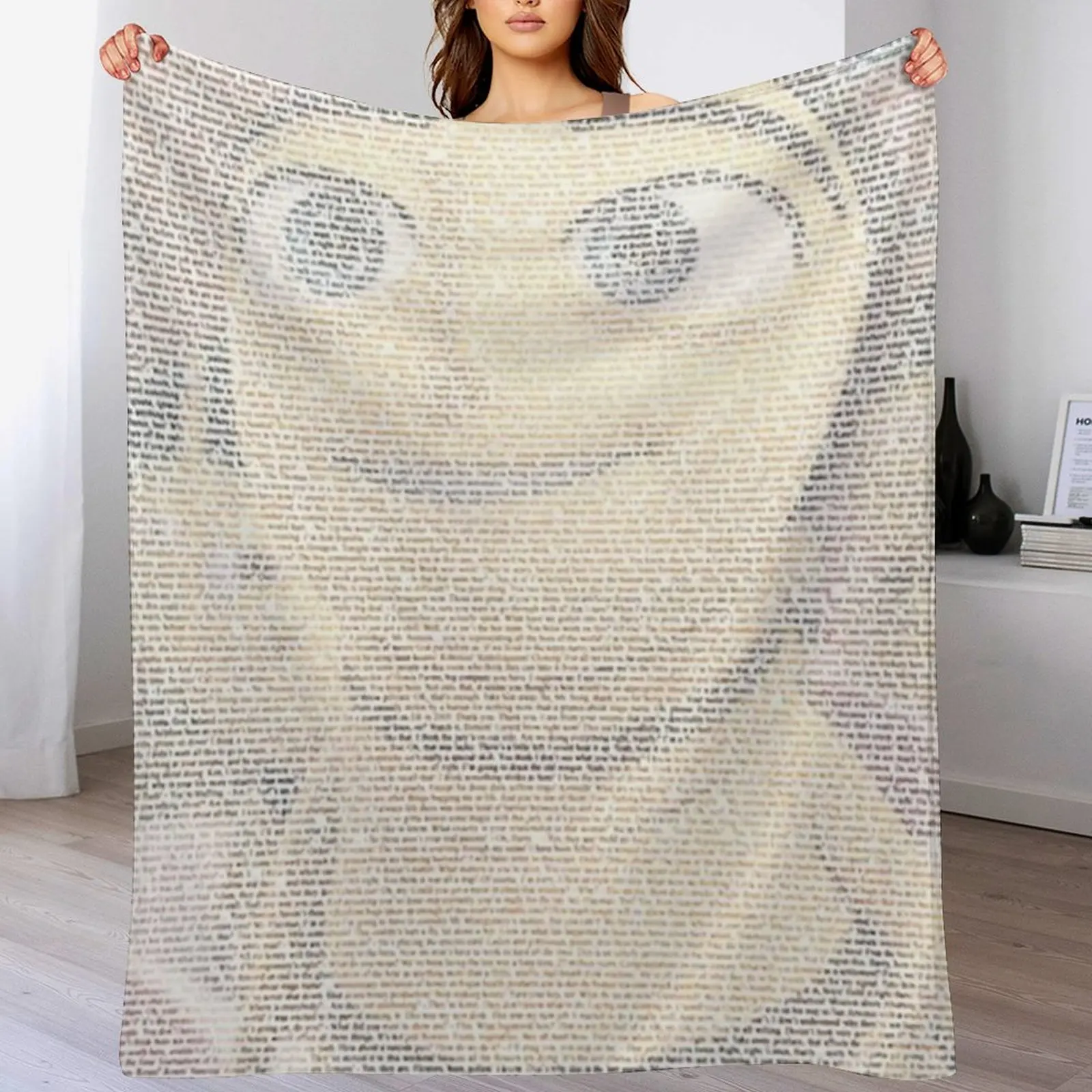 Barry Benson made using the Bee Movie Script - imarotul Throw Blanket Comforter heavy to sleep Blankets