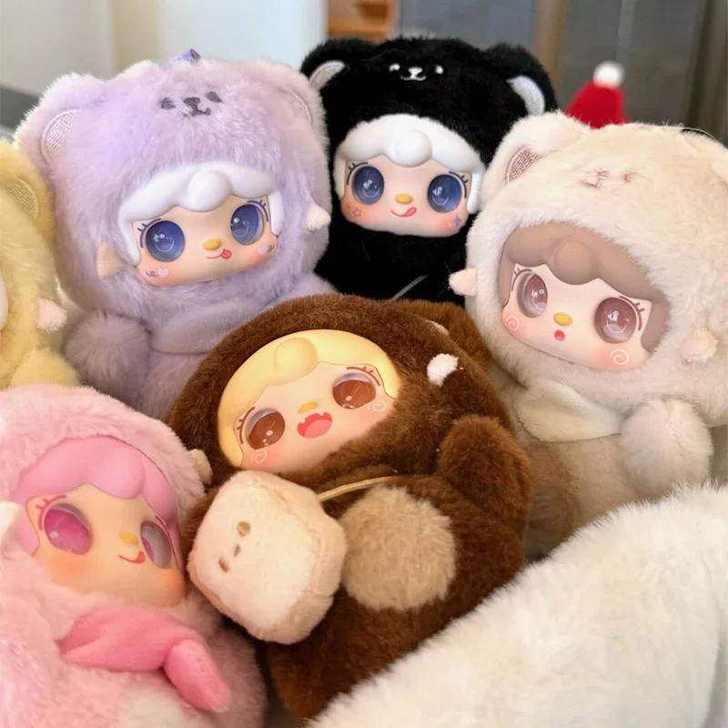 Yooki 4th Generation Take A Bite of Bear Series Vinyl Plush Blind Box Mystery Box Anime Figures Bag Pendant Cute Doll Gift Toys