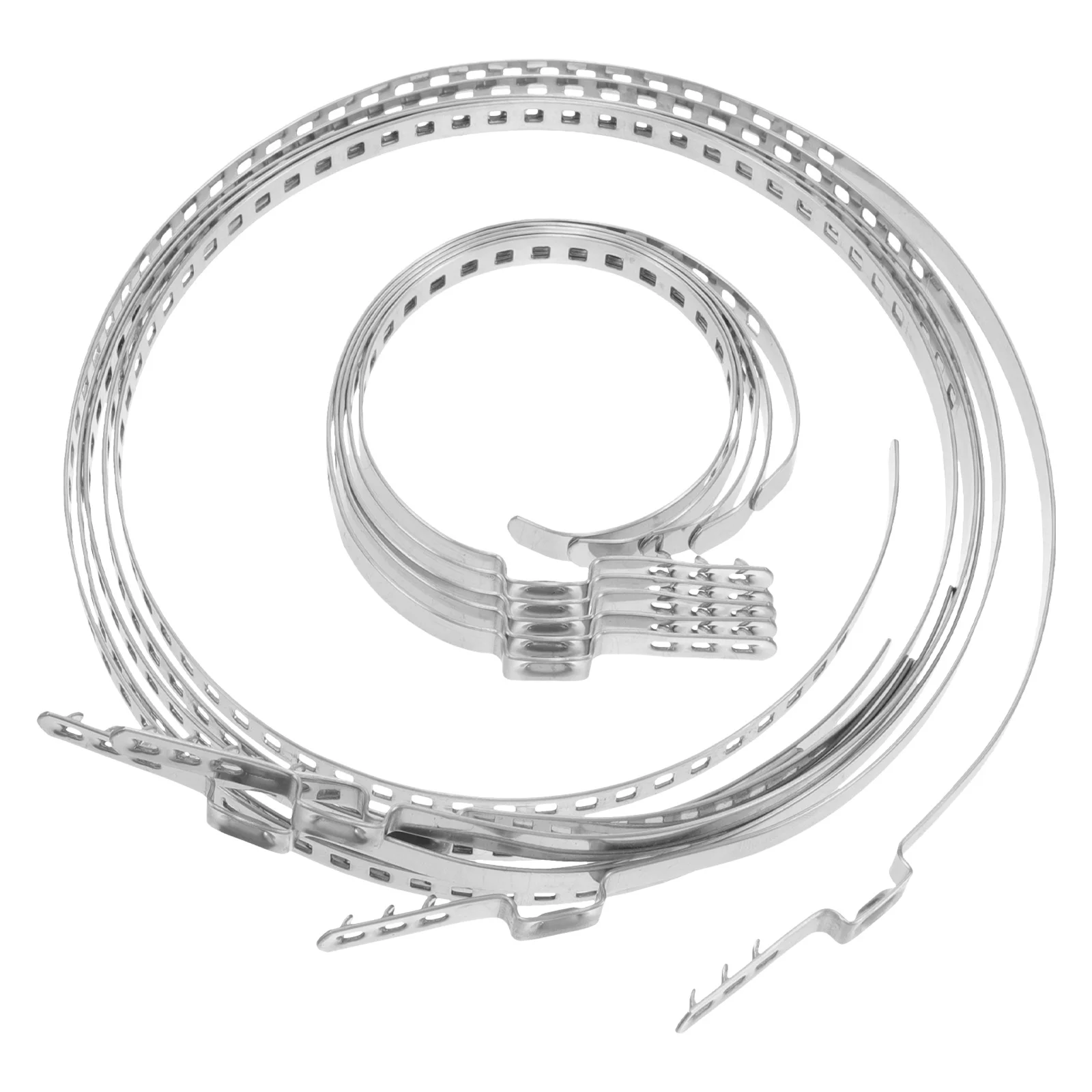 

5Pairs Boot Clamp Stainless Steel Adjustable Shaft Axle Boot Protection Automotive Accessories Kit