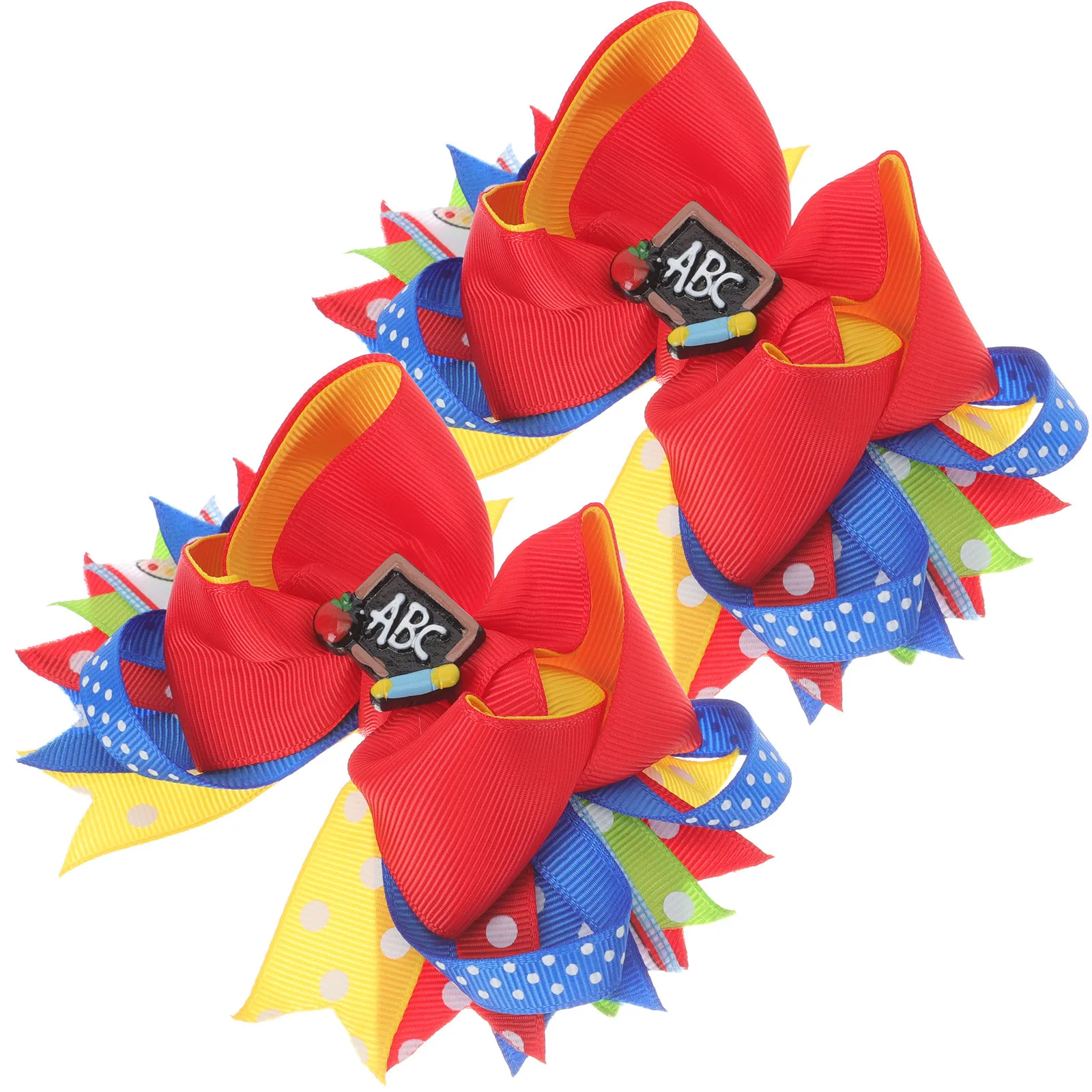 

2Pcs Hair Bow Clips for Girls Toddler Baby Hair Accessories Party Wedding Birthday Christmas Gifts Bows for Girls