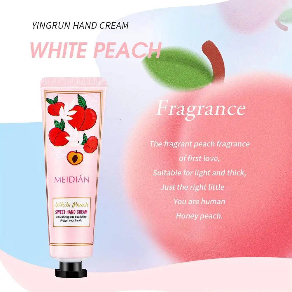 Nourishing Hand Cream Collection Silky Smooth Non Oily Moisturizing Formula for Dry Chapped Hands with Lasting Fruity Scent