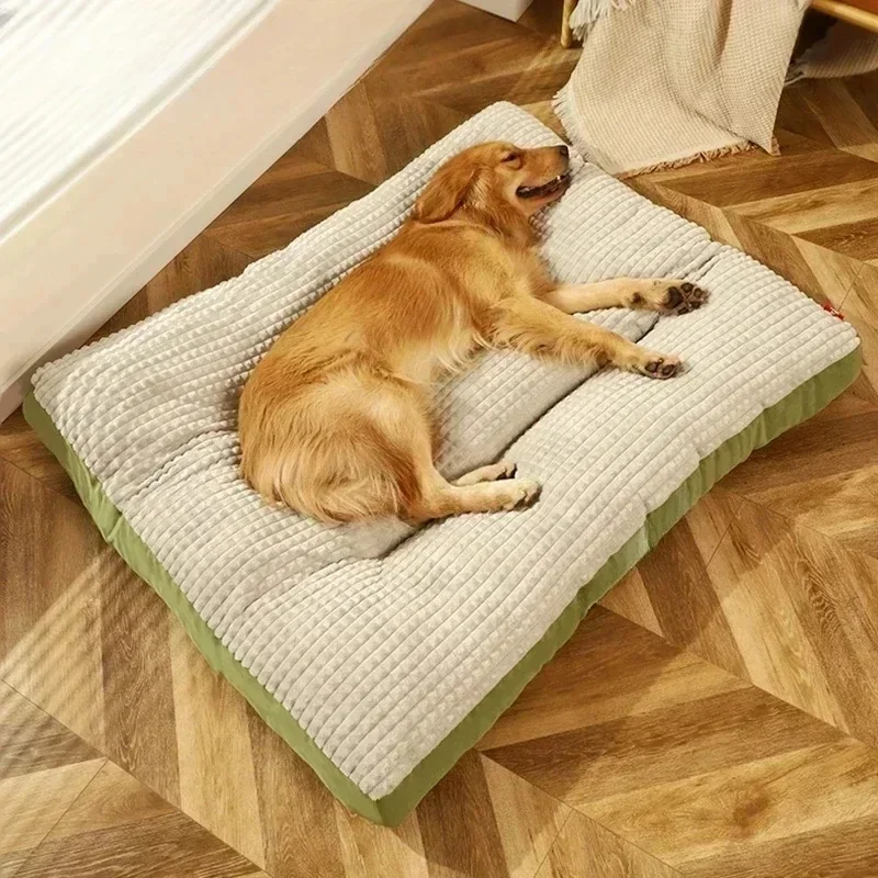 Camas para dormir para perros, manta suave de lana para mascotas, estera desmontable para cachorros y gatos, cojín para perros pequeños, medianos y grandes, accesorios para esteras para mascotas