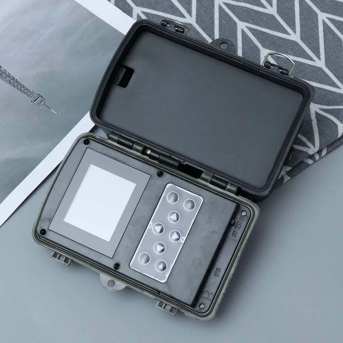 

16Mp Infrared Vision Range Version 1080P Hunting Camera Wildlife Hunting Camera Night Version Green