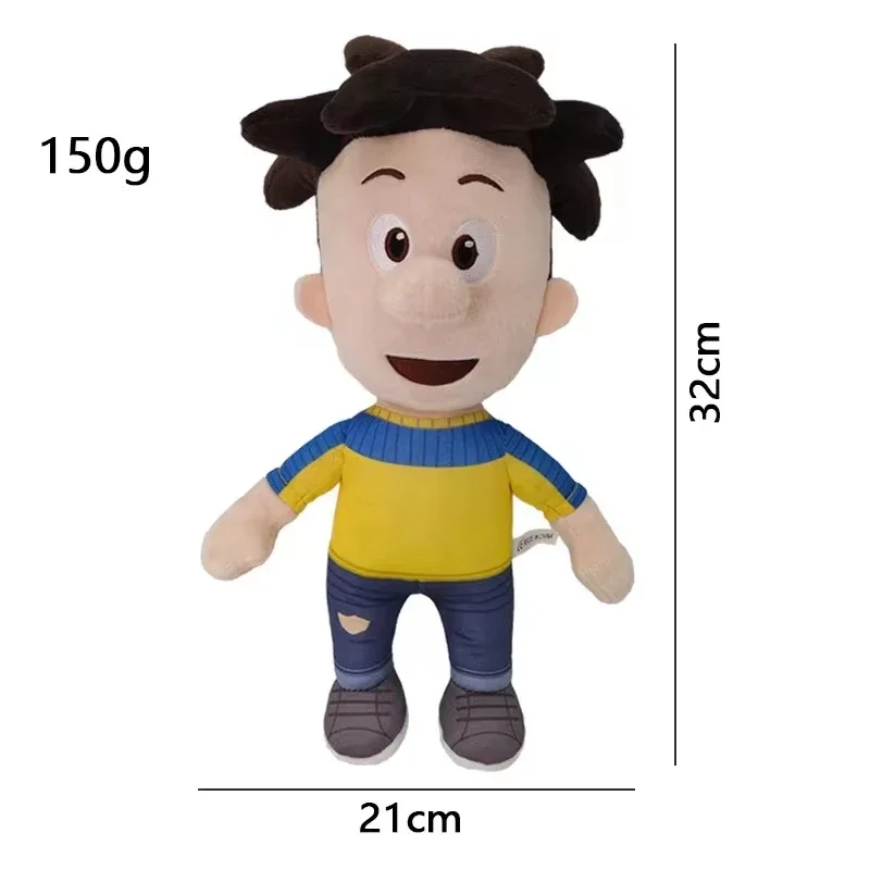 12.59inch Cartoon Big Nate Plush Toys Francis Teddy Dee Dee Boys Stuffed Doll Fan Children Collection Gift