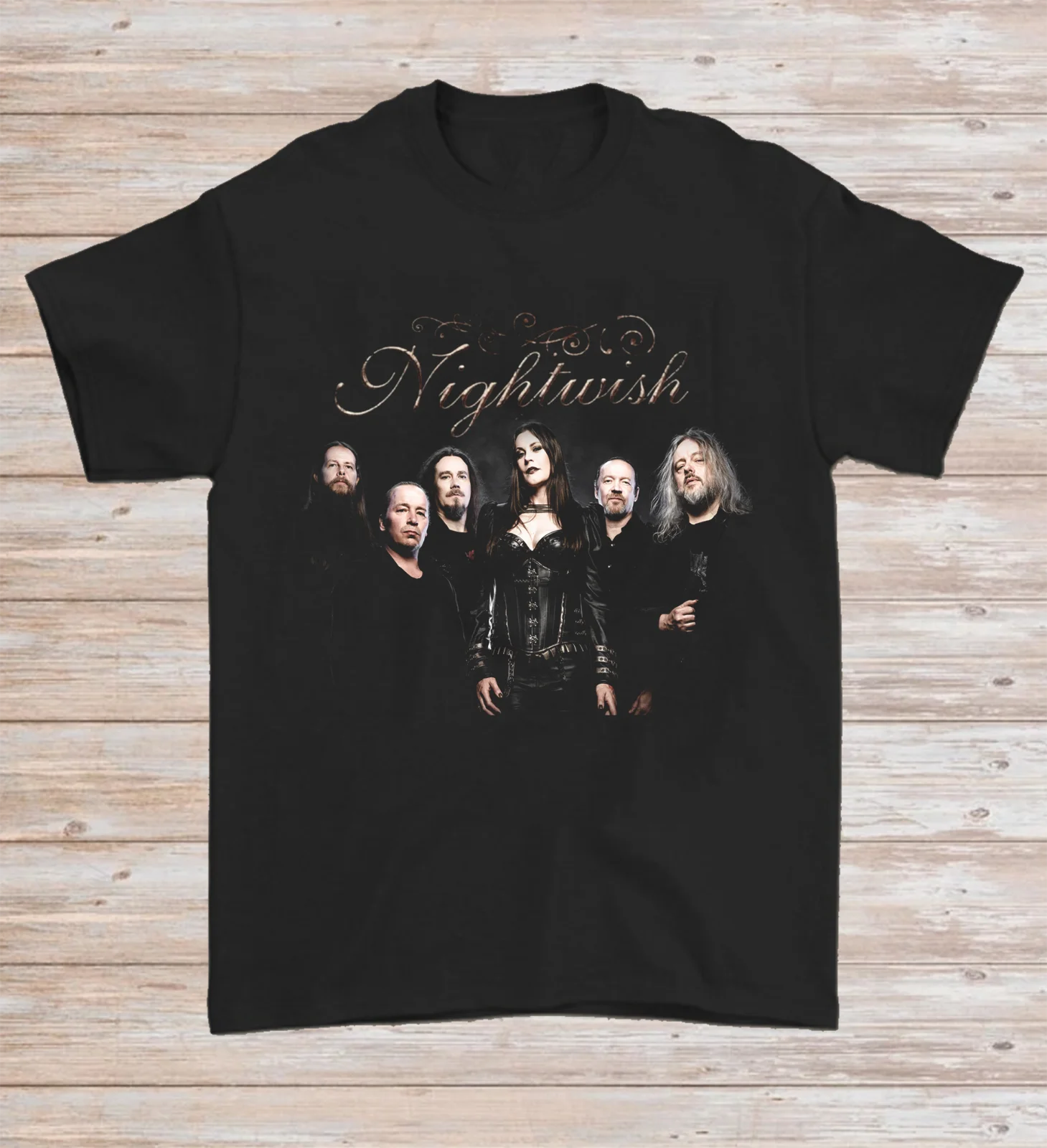 Хлопковая Подарочная футболка Nightwish с коротким рукавом, унисекс, размеры от S до 2345XL, K1923