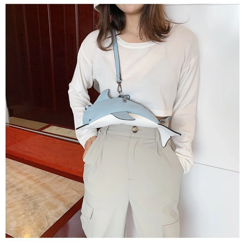 

Personalized Shark Bag Female Summer Shoulder Bag Fashion New Crossbody Bag Versatile One Shoulder Crossbody Bag For Beach