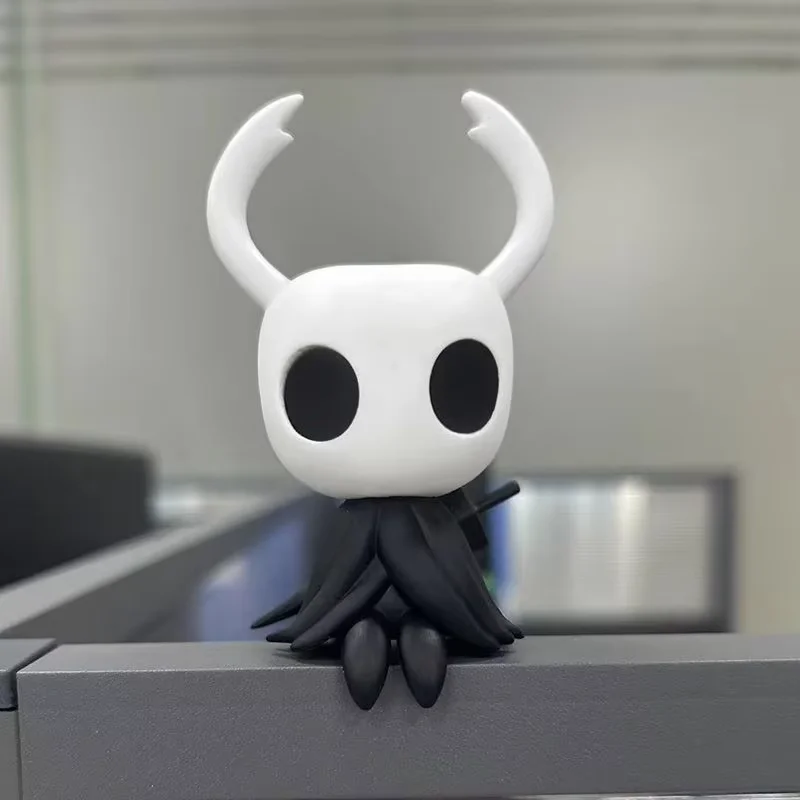 Hollow Knight The Knight Figure 9cm Sitting PVC Statue Boxed Collectible Anime Desktop Decor Gaming Room Ornament Gamer Gift view 4