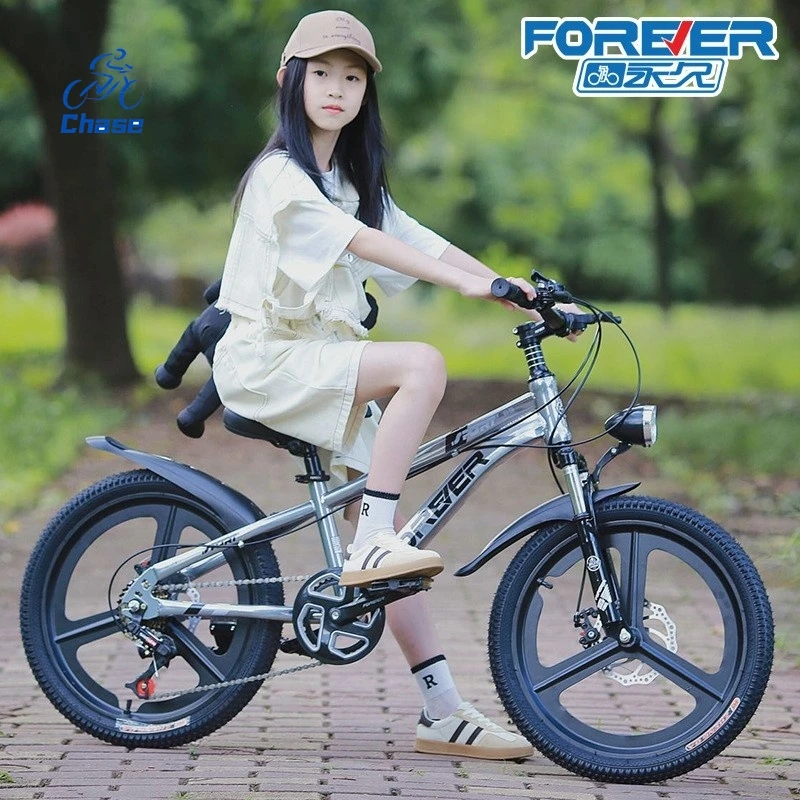 

FOREVRE Bike Kids 6-15 Years Old Elementary School Boys Big Kids Variable Speed Mountain Bike Girls Bike Outdoors Bicicleta