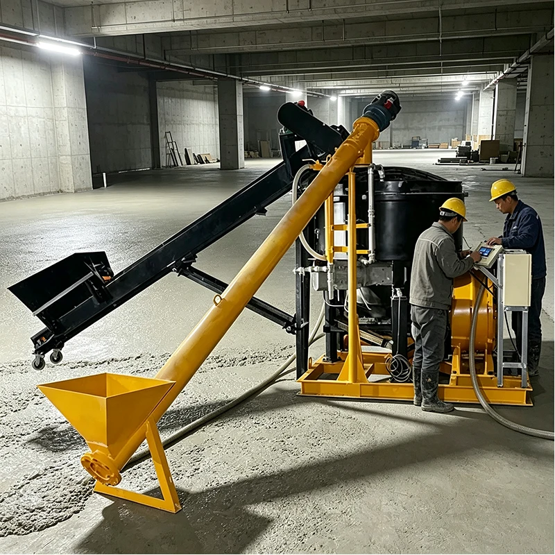 Concrete Mixer Machine - Automatische Schaumbetonmaschine Hocheffizienter Zementschaumgenerator für Leichtbetonmischer