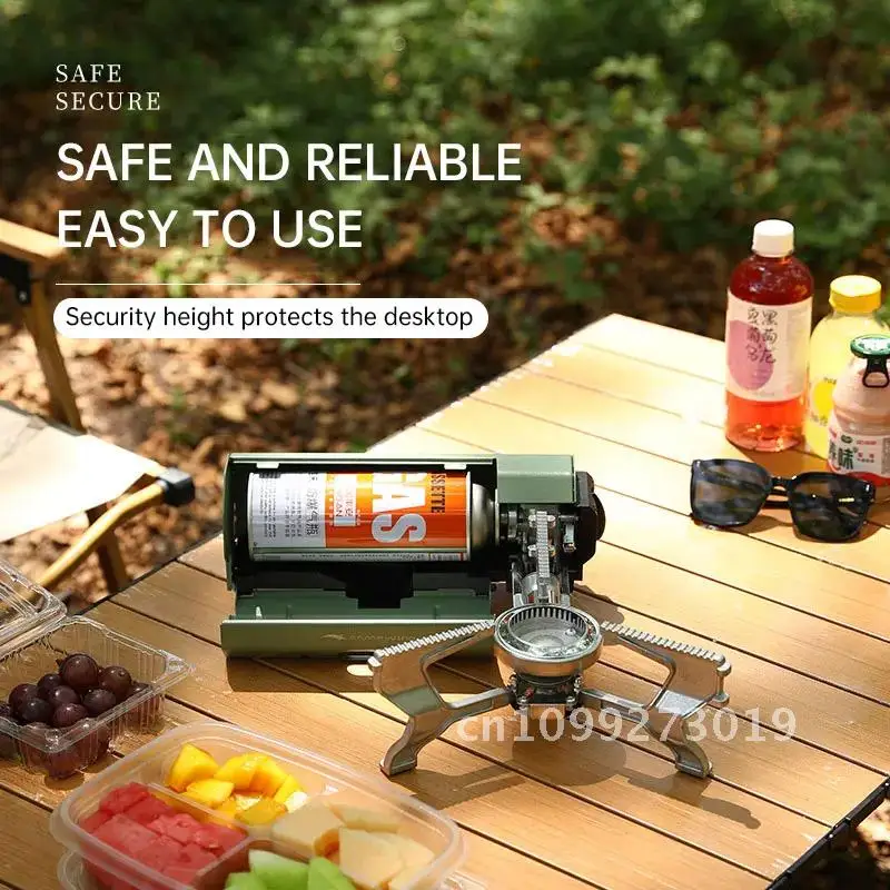 

Cooker Card Type Stove Folding Portable Gas Stove Camping Windproof Tank Gas Cass Card Magnetic Stove Household Stove Outdoor