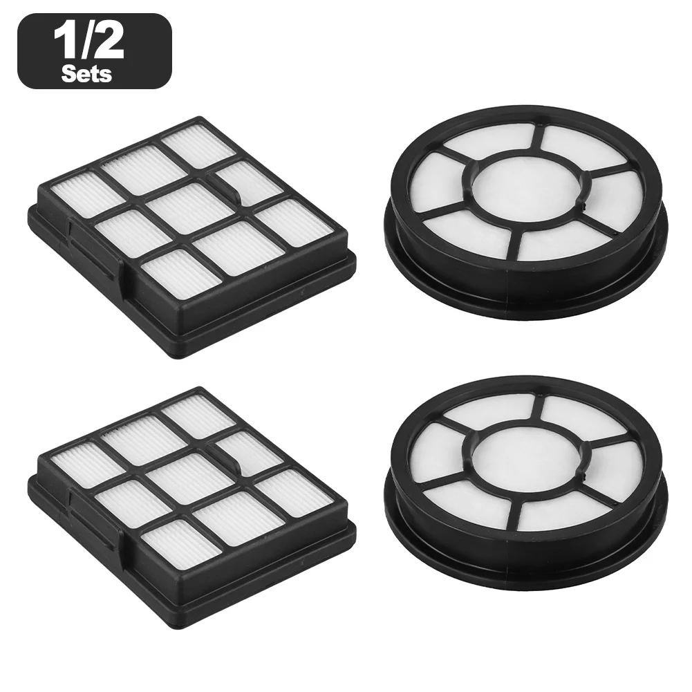 Vacuum Filters For Basics Bagless Vacuum Cleaner 16H-71EU4,VCM43B16H,B07C41FMF1 Replacement Washable And Reusable Filters