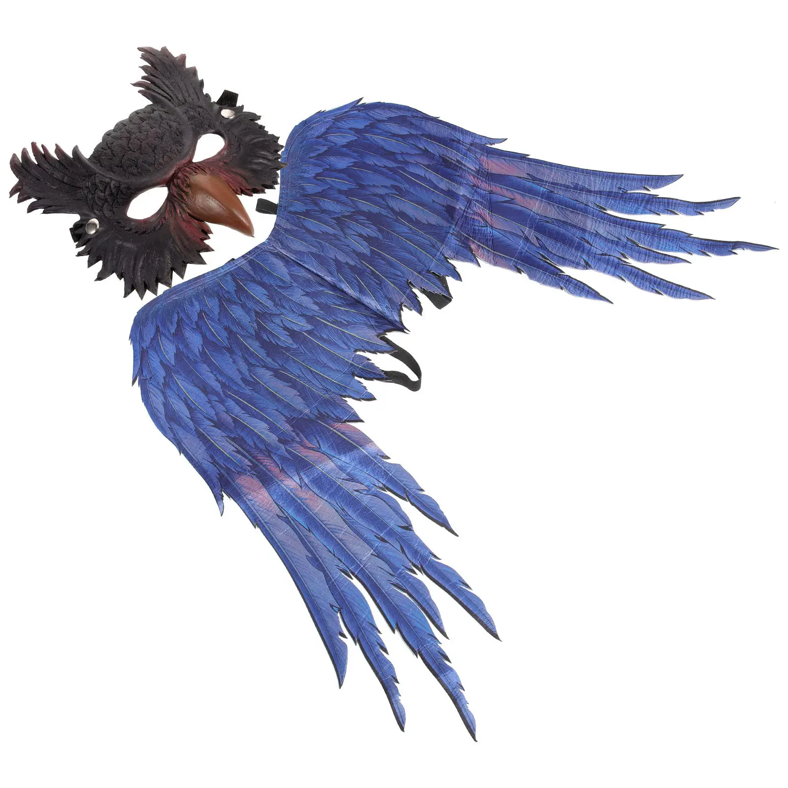 

Комплект для косплея совы: маска и крылья для Хэллоуина, карнавала, вечеринки, маскарада. Стильный и эффектный реквизит.