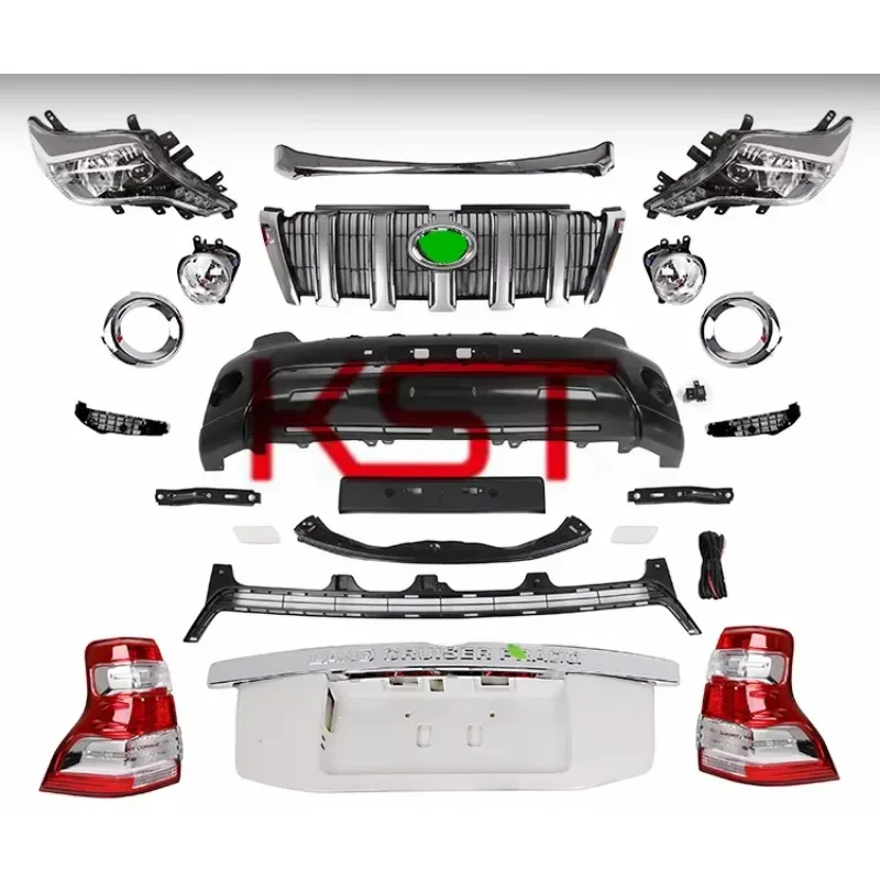 

For Land Cruiser Prado FJ150 Facelift Body Kit 2010 Upgrade to 2016 2018 2019