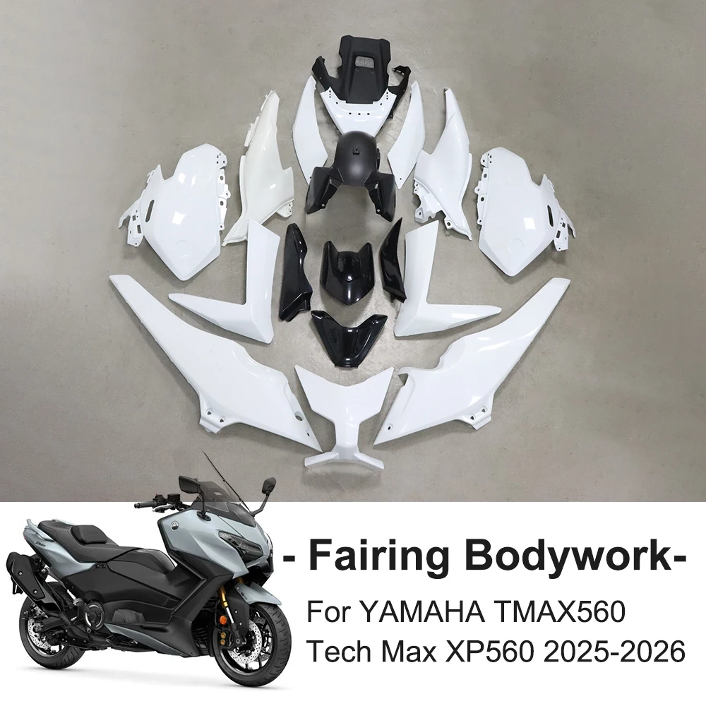 

For YAMAHA TMAX560 TMAX 560 Tech Max XP560 2025 2026 Motorcycle Accessories ABS Plastic Shell Fairing Bodywork Kit Panel Set