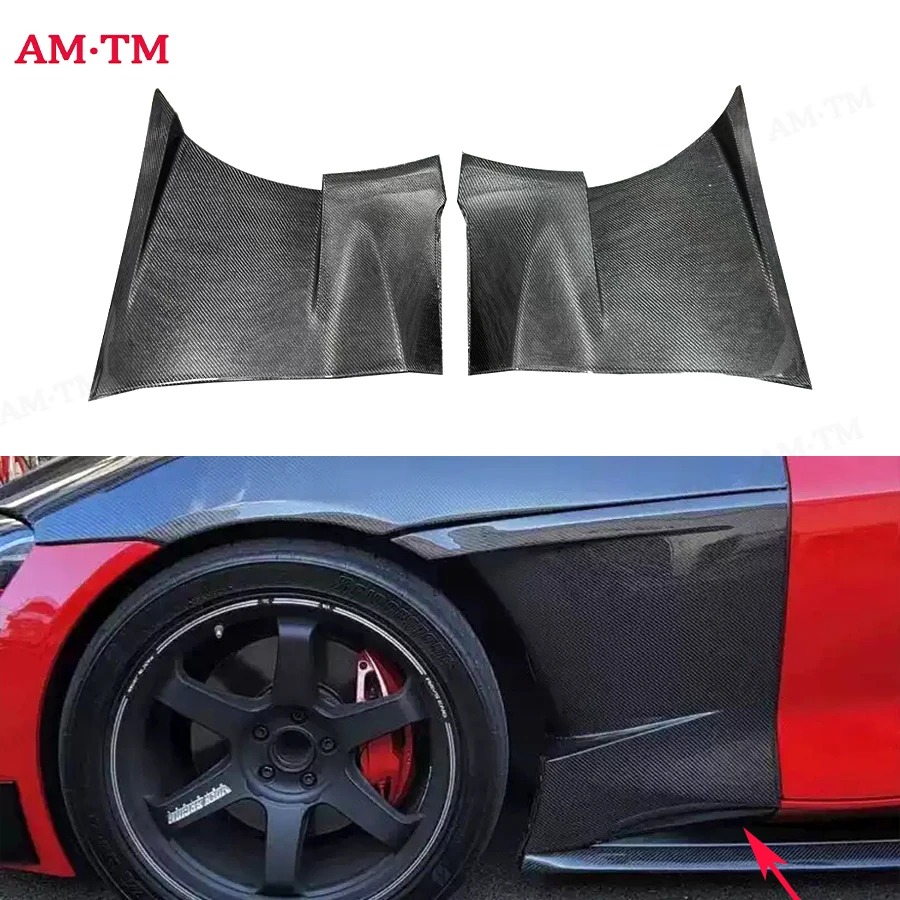 

For Toyota GR SUPRA A90 A91 MK5 E Style High quality Coupe Carbon Fiber Fender Retrofit the Carbon fiber replacement leaf plate