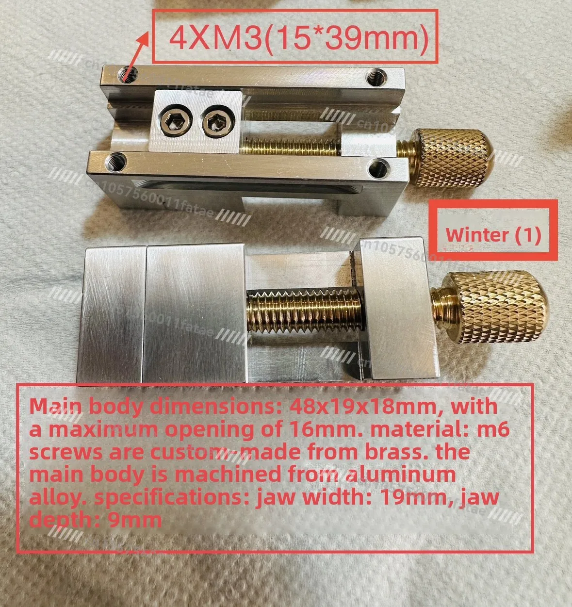 

Mini Aluminum Alloy Flat Pliers, Optical Fine-tuning Slide Table, Small Bench Drill with Watch Repair Tool, Manual Model