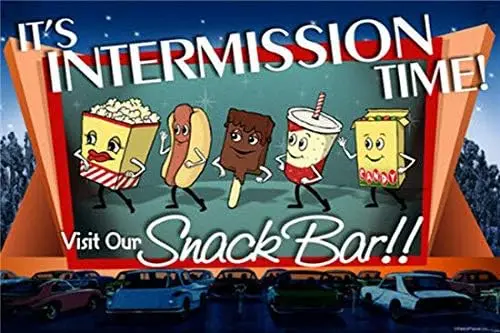 Vintage Custom Metal Signs 12 x 8 - Visit Our Snack bar Decor Chic Art Wall Decort Home Yard Signs Bar Hotel Cafe Pub Resta sign