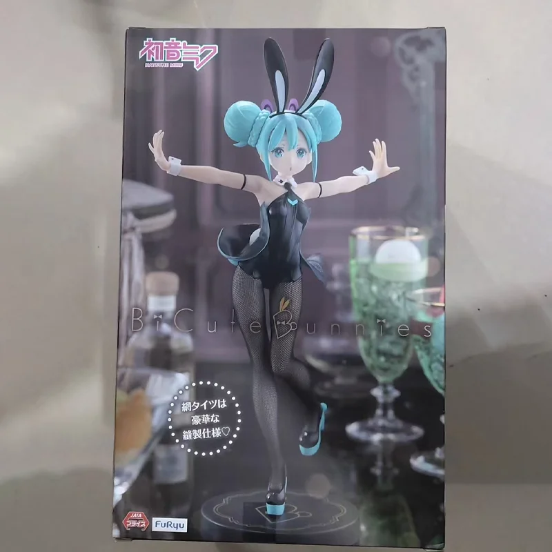 [Genuíno] Original Furyu A Animação Hatsune Miku Bicute Coelhos Figura Em Estoque Figura de PVC Modelo Coletor Estatueta Boneca Brinquedos