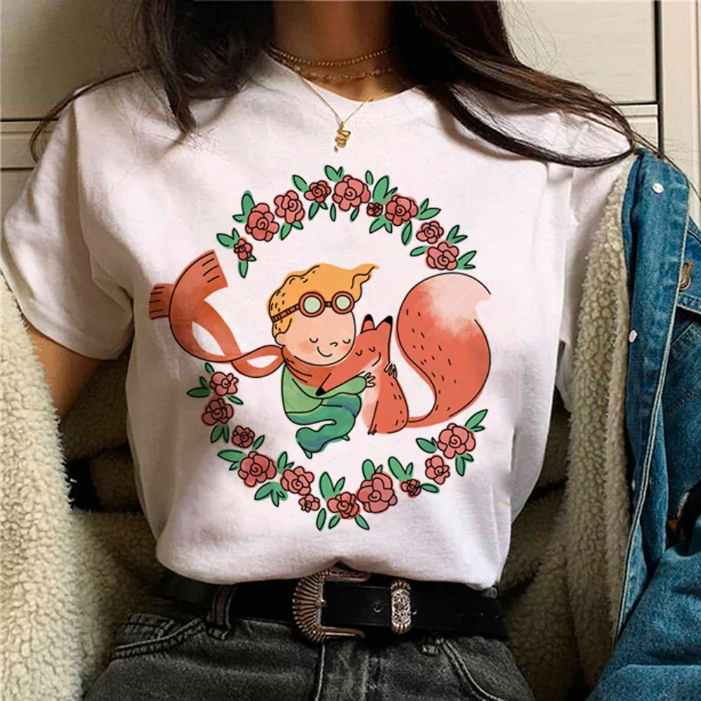 the Little Prince t shirt women graphic streetwear top female comic graphic clothes t-shirt