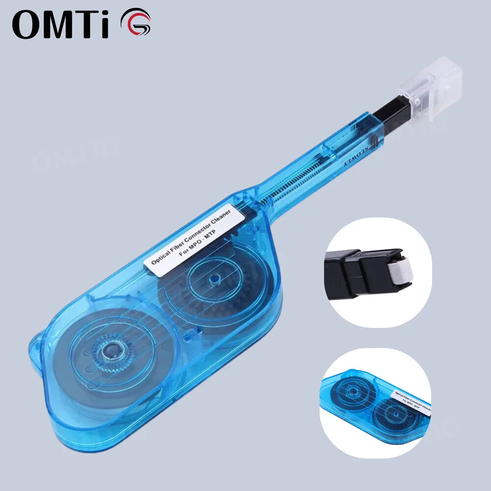 

MPO/MTP Cleaning Pen One-Click Fiber Optic Connector MTP MPO Bulkhead 500+ Ftth Reel Cleaner