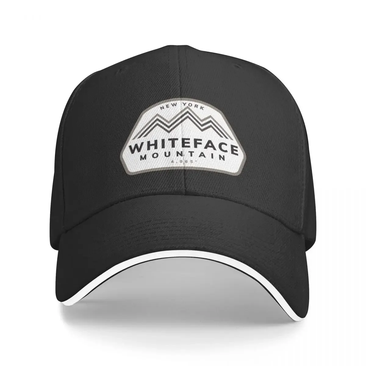 Whiteface Mountain Peak New York NY Mountains Hiking Climbing Peak Bagging Baseball Cap Icon Luxury Man Hat Hats For Women Men's