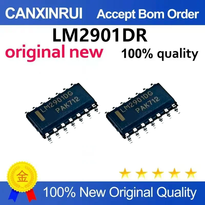 (5pcs-100pcs)Brand new original LM2901DR SOIC-14 four voltage comparator IC chip