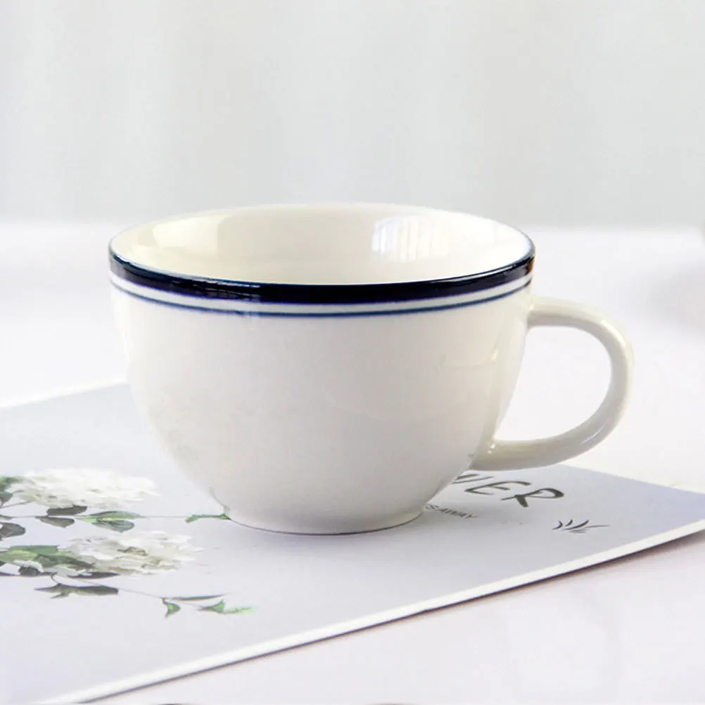 

Ceramic Tea Mug Retro Style Coffee Cup Milk Drinking Cup Multipurpose Office Home Gift Water Mug Cappuccino Container