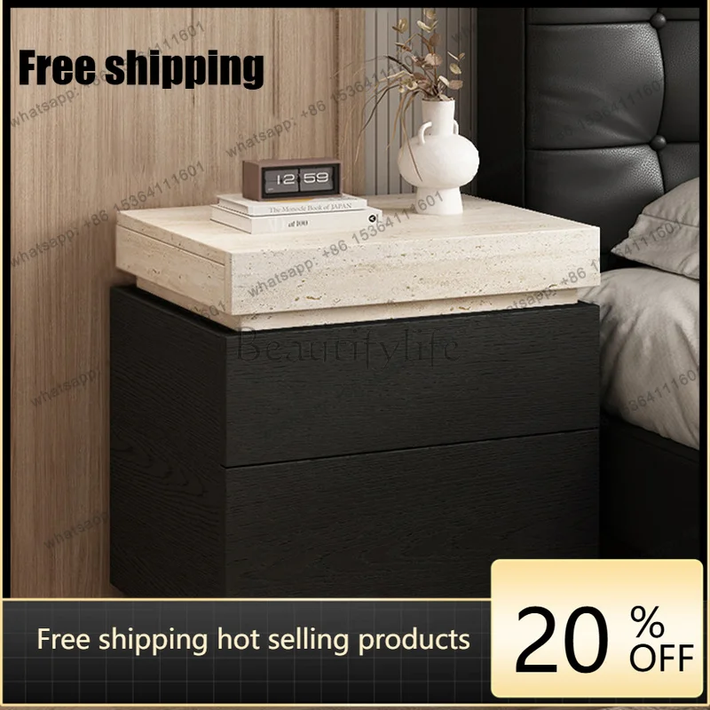 FGTrendy Aesthetic Creative Unique Storage Bedside Table Nordic Luxury Premium Bed Table Bedroom Furniture Wohnzimmertisch