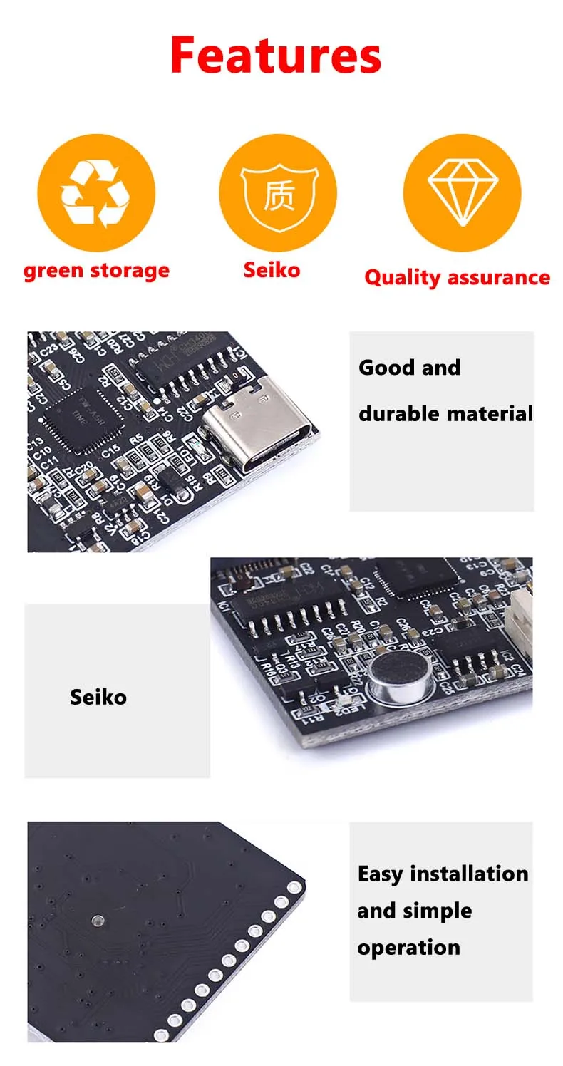 LD3320 LU-ASR01 USB Intelligent Voice Recognition Module Voice Board ai offline recognition Upgrade Version ASR 5V Power Supply