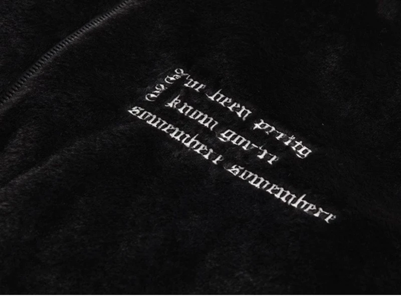 HISTREX Men Rabbit Fur Jacket Parkas,Hip Hop Fluffy Coat,Winter Fleece Overcoat,Outerwear Streetwear,Korean Women Y2k Clothing