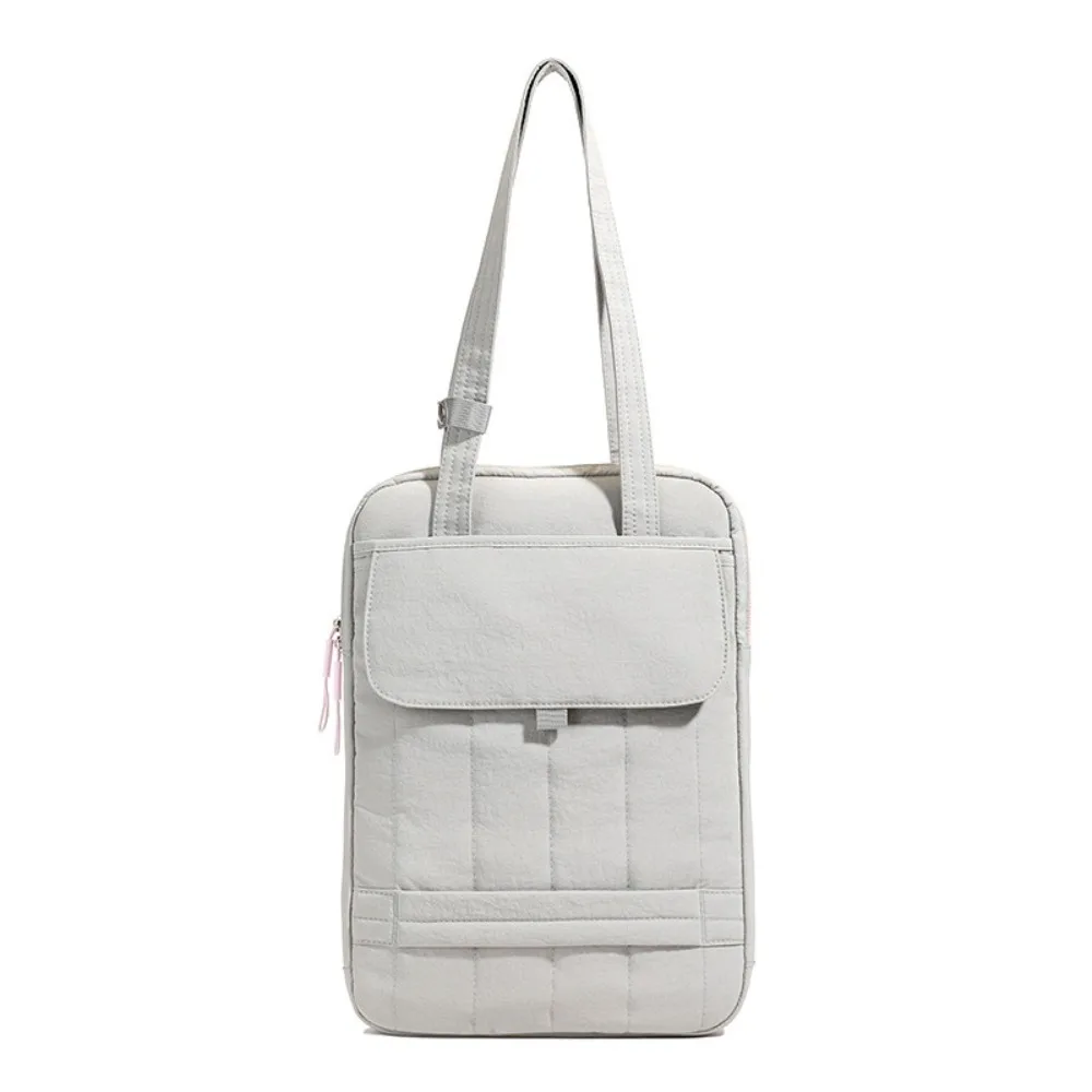 Trendy New 13.3/14/15 Inch Versatile Laptop Bag Office One-Shoulder Handheld Canvas Tote Bag for Lenovo Dell Laptop Business