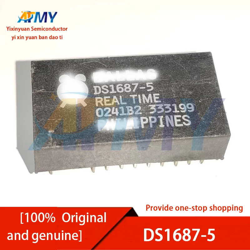 

DS12887A+ DS12887+ DS1687-3 DS1687-5 DS1230Y-100+ DS1230Y-120 DS1230Y-100 DS12C887 Чип модуля питания схемы хранения