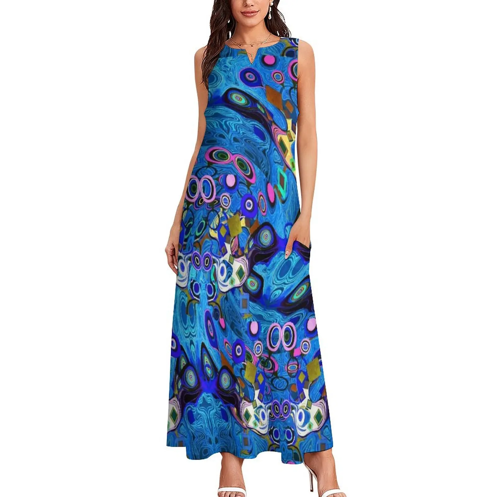 Dance of the Peacocks Long Dress dresses for special events womens dress women's summer jumpsuit wedding guest dress 2025