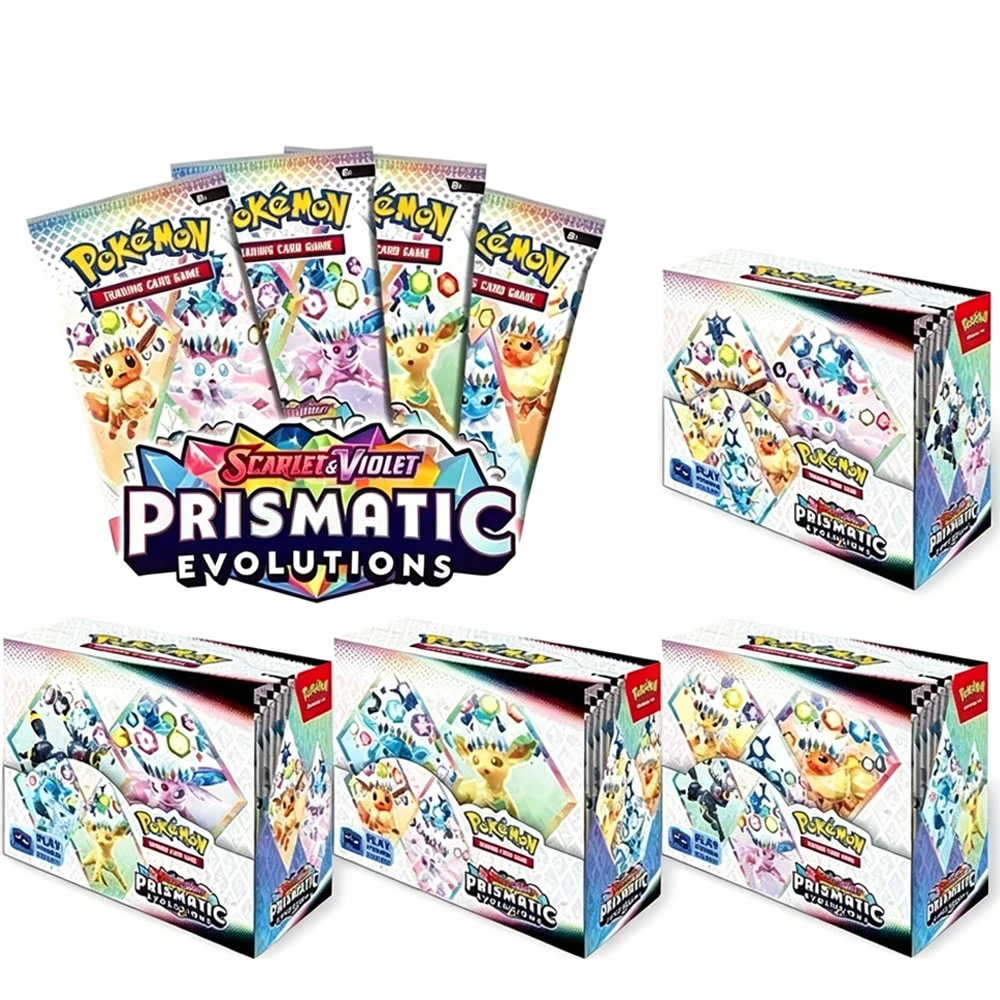 Party Games Group - 360 Pcs Kartu Prismatic Evolutions Black