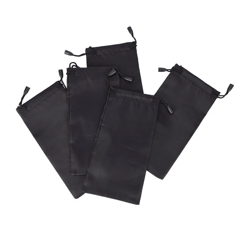 1 مجموعة لينة نظارات الحقيبة تنظيف الملابس النظارات الشمسية النظارات القماش كيس مزموم