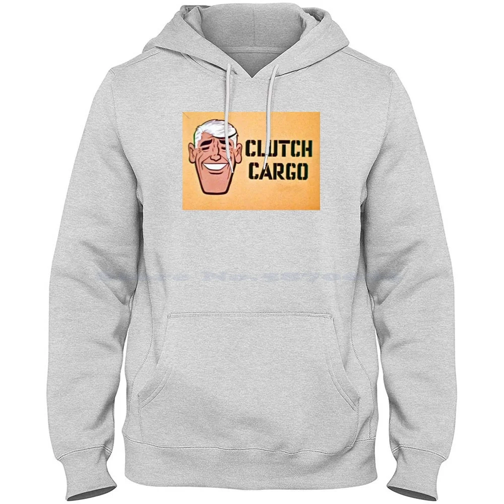 Clutch Cargo 100% Cotton Hoodie T Shirt Classic Vintage Cartoon Cargo Spinner Paddlefoot